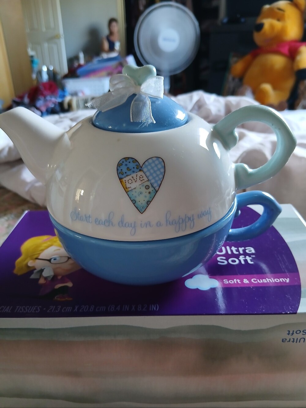 HOLLY HOBBIE TEAPOT FOR ONE